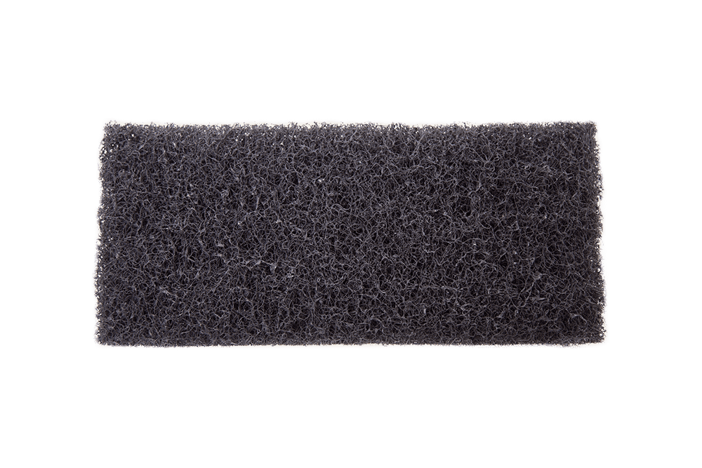 black cleaning pad