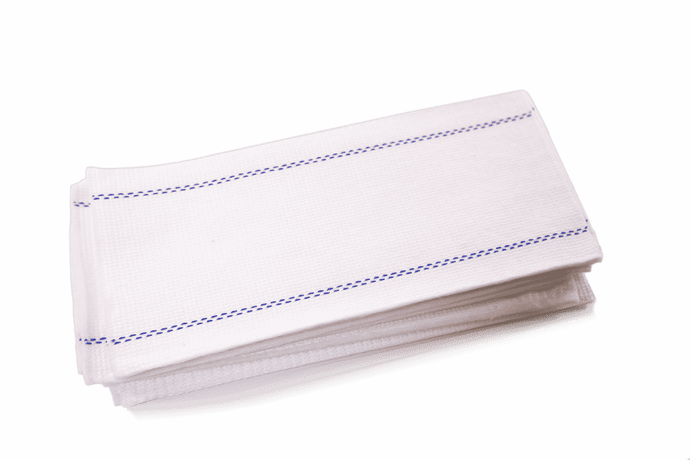 A stack of disposable cleaning pads